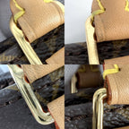 Louis Vuitton 2-Way Petite Sac Plat Shoulder Bag Crossbody Brown Monogram — view 6