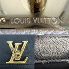 Louis Vuitton 2-Way Lockme TenHandbag Shoulder Bag LV Turnlock Leather Black — view 5