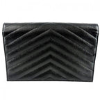 Saint Laurent Paris Chain Wallet Cassandra YSL Logo Shoulder Bag Crossbody — view 2
