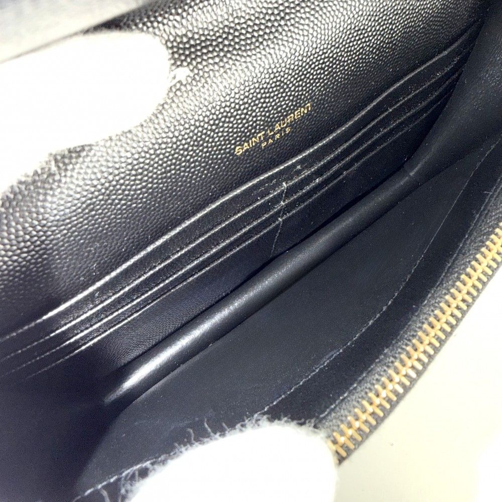 Saint Laurent Paris Chain Wallet Cassandra YSL Logo Shoulder Bag Crossbody — view 4