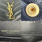 Saint Laurent Paris Chain Wallet Cassandra YSL Logo Shoulder Bag Crossbody — view 5