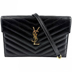 Saint Laurent Paris Chain Wallet Cassandra YSL Logo Shoulder Bag Crossbody