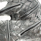 Bottega Veneta Handbag Intrecciato One Handle Leather Black — view 6