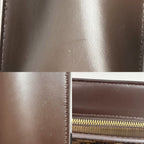 Louis Vuitton Tote Damier Venice GM Handbag Brown Gold — view 6