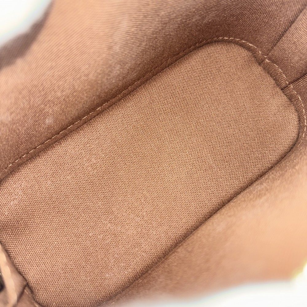 Louis Vuitton 2-Way Monogram Nano Alma Shoulder Bag Small Brown Gold — view 4
