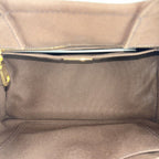 Prada 2-Way Shoulder Bag Triangle Logo Basket Canvas Straw Brown — view 4