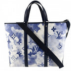 Louis Vuitton 2-Way Monogram Water Color Weekend Tote GM Shoulder Bag Crossbody