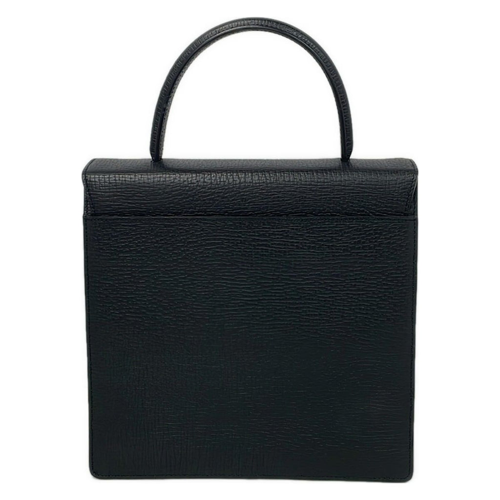 Loewe Handbag Black Embossed Leather — view 3