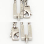 Gucci Logo Venetian Double Chain Bracelet 16 Sterling Silver — view 5