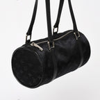 Louis Vuitton Little Papillon Handbag Monogram Black Silver — view 3