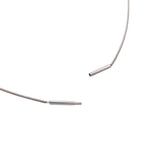 Hermes Necklace Caged Ash H-cube Orange Silver — view 4