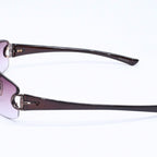 Gucci Half Rim Sunglasses Eyewear S Bkvyt Horsebit Brown — view 6