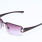 Gucci Half Rim Sunglasses Eyewear S Bkvyt Horsebit Brown — view 3