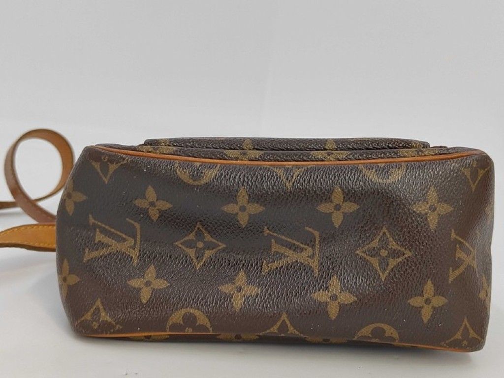 Louis Vuitton Shoulder Bag Viva Cite PM Brown Monogram Gold — view 4