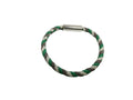 Hermes Bracelet Goliath Multicolor Leather Silver