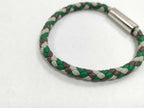 Hermes Bracelet Goliath Multicolor Leather Silver — view 7