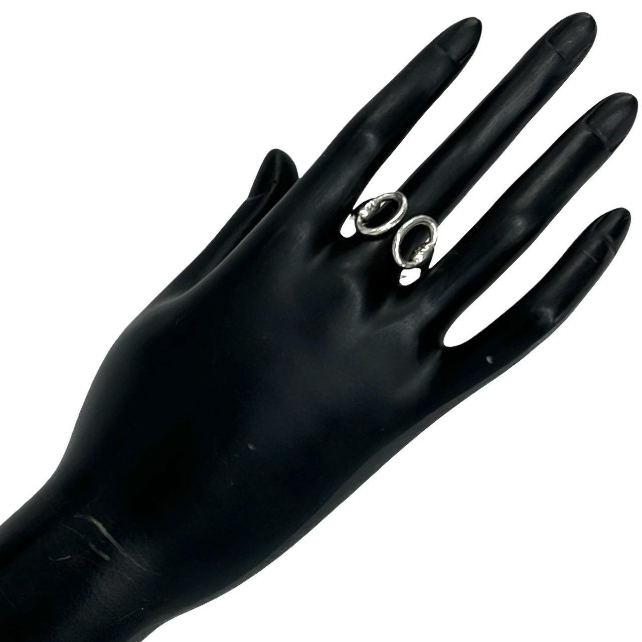 Hermes Vintage Nausicaa Ring 925 Sterling Silver — view 2