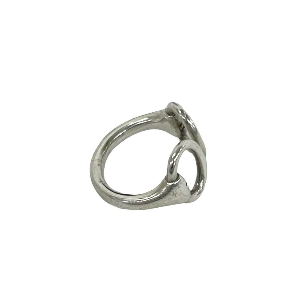 Hermes Vintage Nausicaa Ring 925 Sterling Silver — view 6