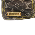 Louis Vuitton Monogram Denim Patchwork Black Speed 30 Boston — view 8