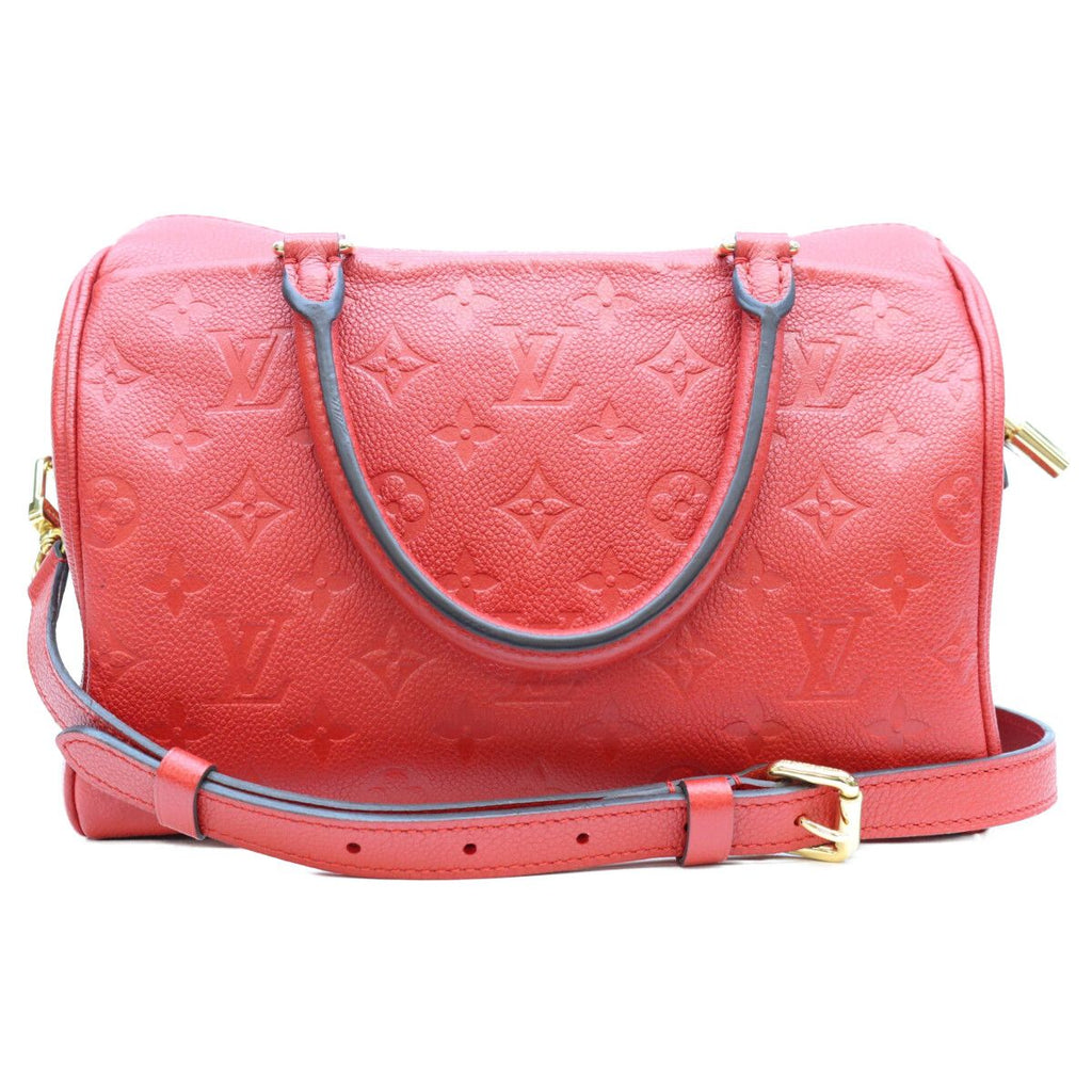 Louis Vuitton Empreinte Cerise Speedy Bandouliere 25 Boston — view 3