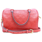 Louis Vuitton Empreinte Cerise Speedy Bandouliere 25 Boston — view 3