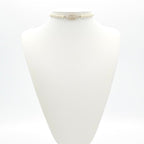 Chanel Pendant Choker Gold White CC Logo Rhinestone — view 8