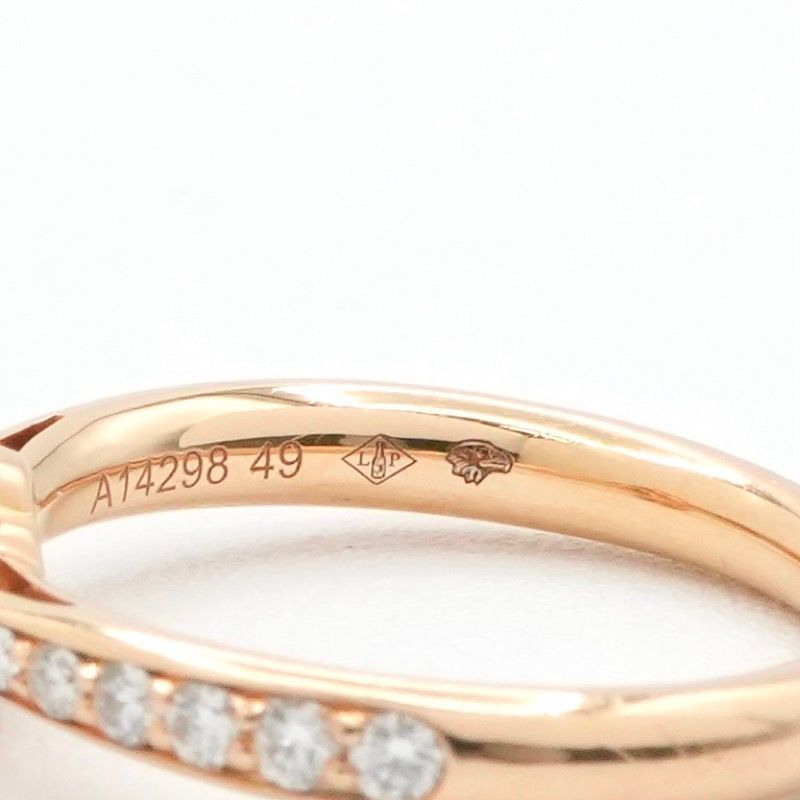 Chanel Ring Pink Gold Camellia Diamond — view 6