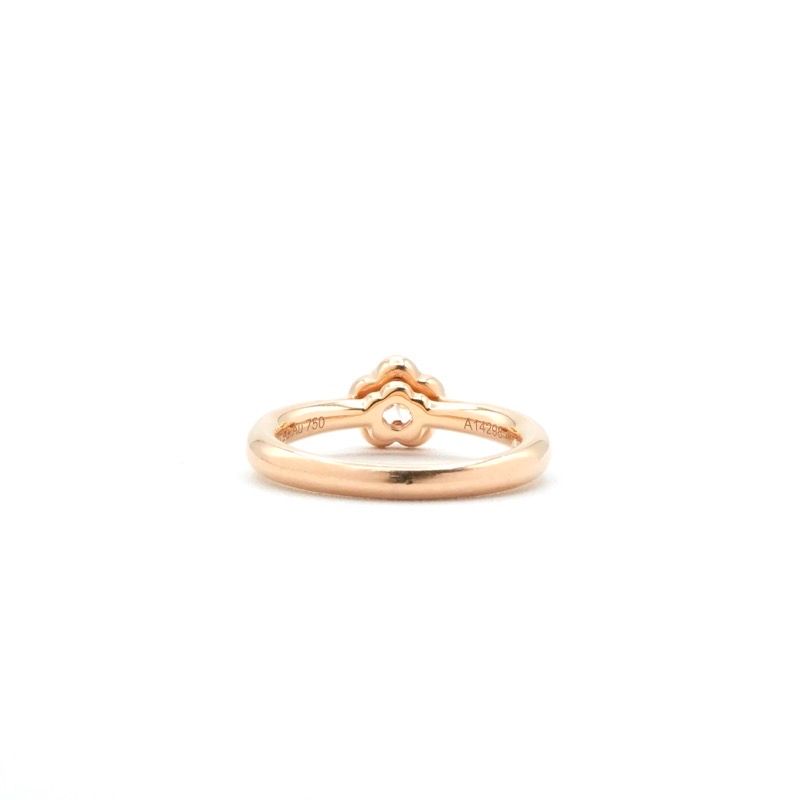 Chanel Ring Pink Gold Camellia Diamond — view 3