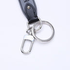 Louis Vuitton Dragonne Capital LV Key Holder Monogram Eclipse Canvas Gray — view 3