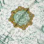 Hermes Scarf Carre 90 Thinking Back to the Age of Exploration — view 3