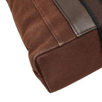 Hermes Troca Vertical Tote Brown Canvas — view 5