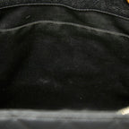 Chanel CC Logo Grand Shopping Tote GST Chain Shoulder Bag Black Caviar Leather — view 9