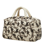 Bottega Veneta Intrecciato 2-Way Shoulder Bag White Gray Leather — view 2