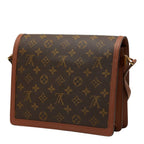 Louis Vuitton Monogram Raspail Crossbody Shoulder Bag Brown Leather — view 2