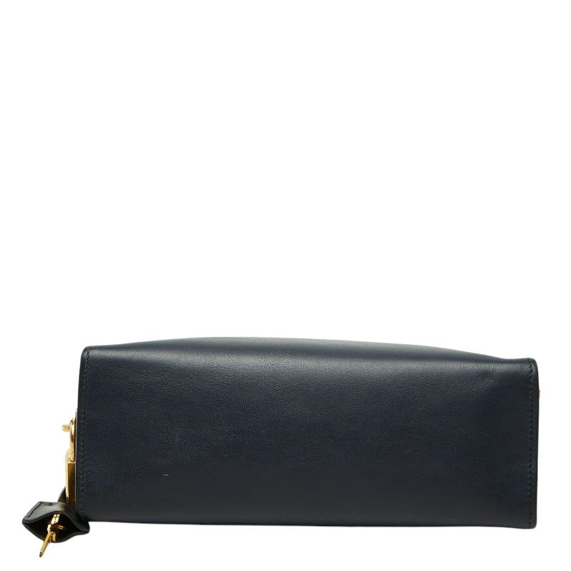 Prada Esplanade Saffiano Crossbody Shoulder Bag Navy Multicolor Leather — view 3