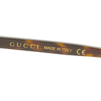Gucci Interlocking Asian Fit Sunglasses Eyewear Brown Acetate — view 7