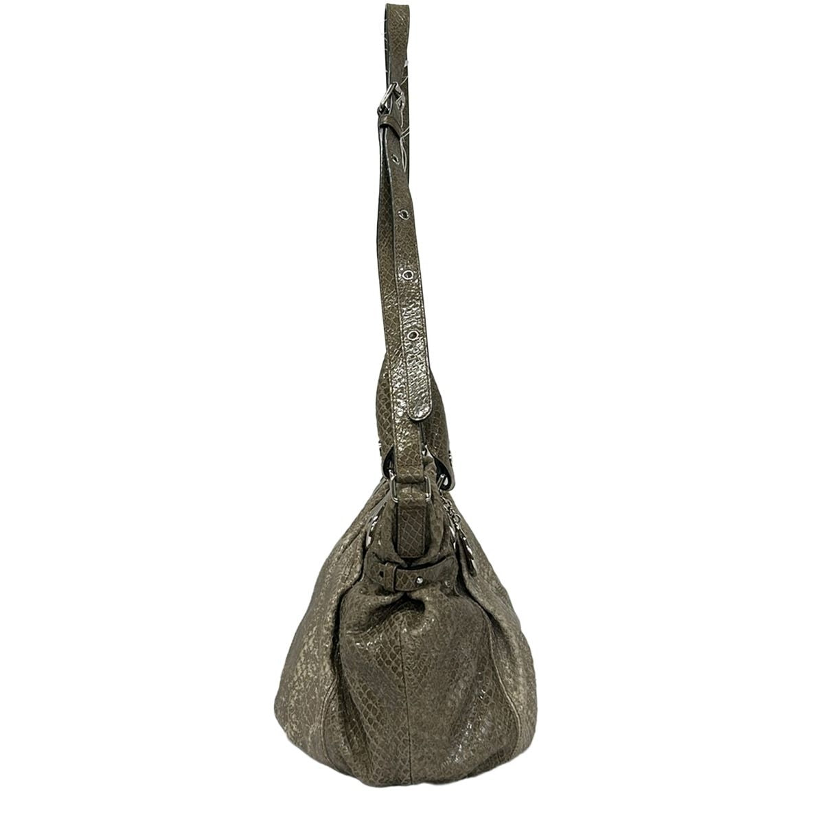 Celine Shoulder Bag Gray Beige 2-Way — view 4