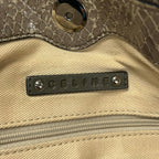 Celine Shoulder Bag Gray Beige 2-Way — view 8