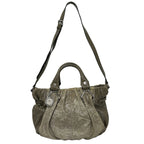 Celine Shoulder Bag Gray Beige 2-Way