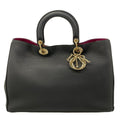 Dior Tote Diorissimo Black Leather