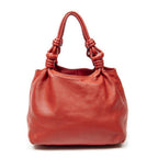 Loewe Anagram Knot Bag Red Calfskin Leather — view 5