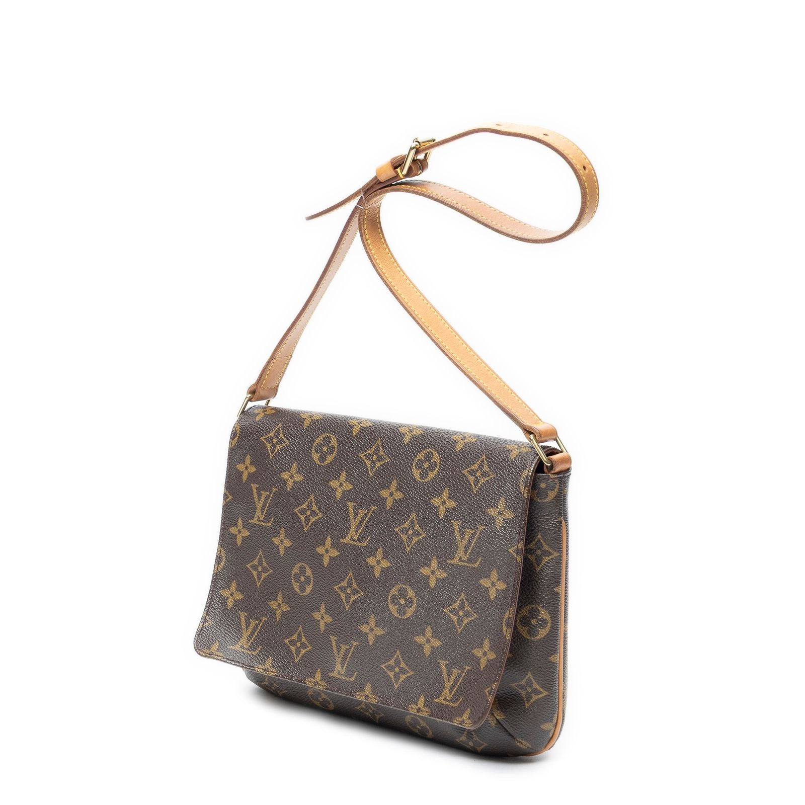 Louis Vuitton Musette Tango Brown Monogram Canvas Shoulder — view 2