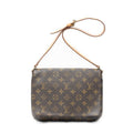 Louis Vuitton Musette Tango Brown Monogram Canvas Shoulder