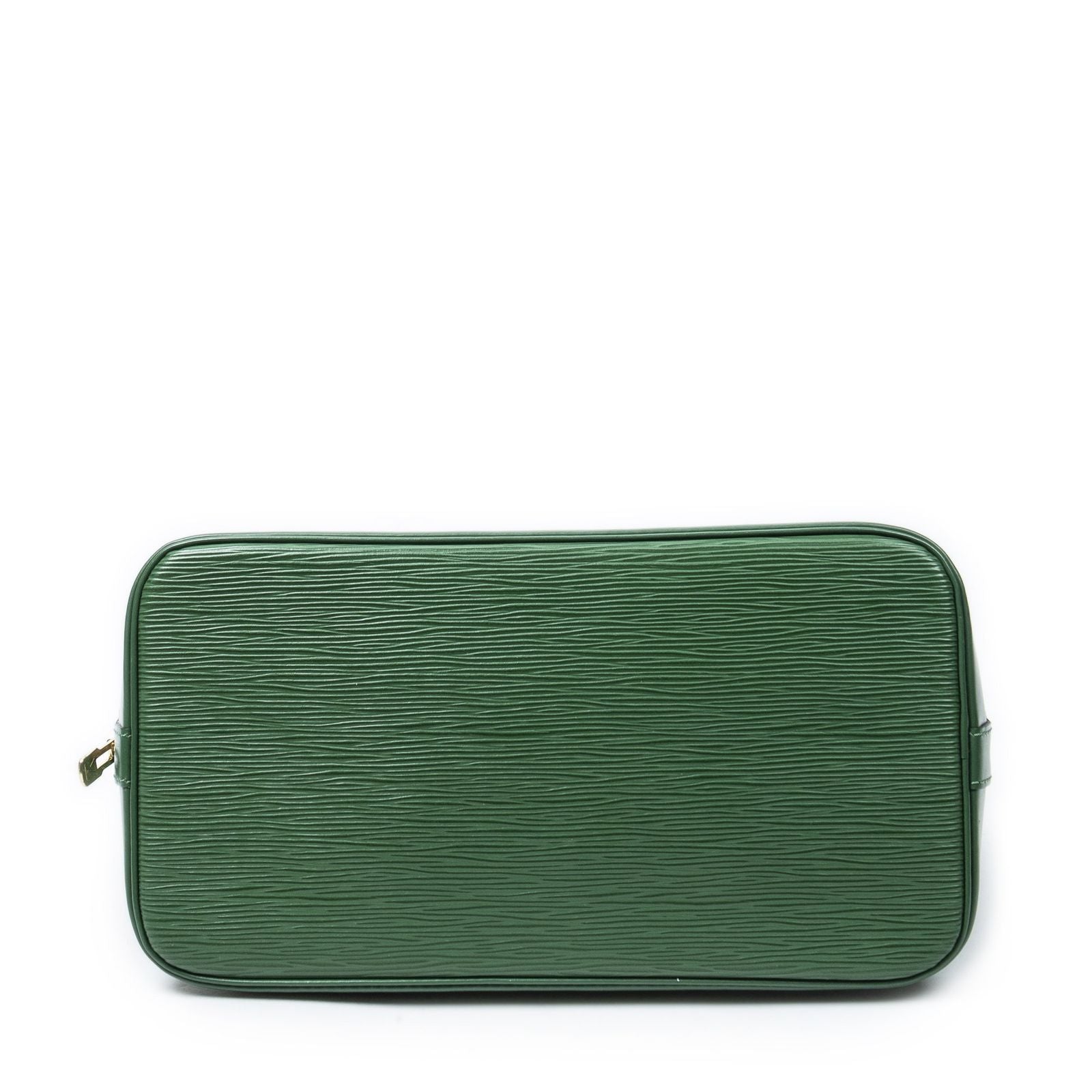 Louis Vuitton Alma Green Epi Handbag — view 6