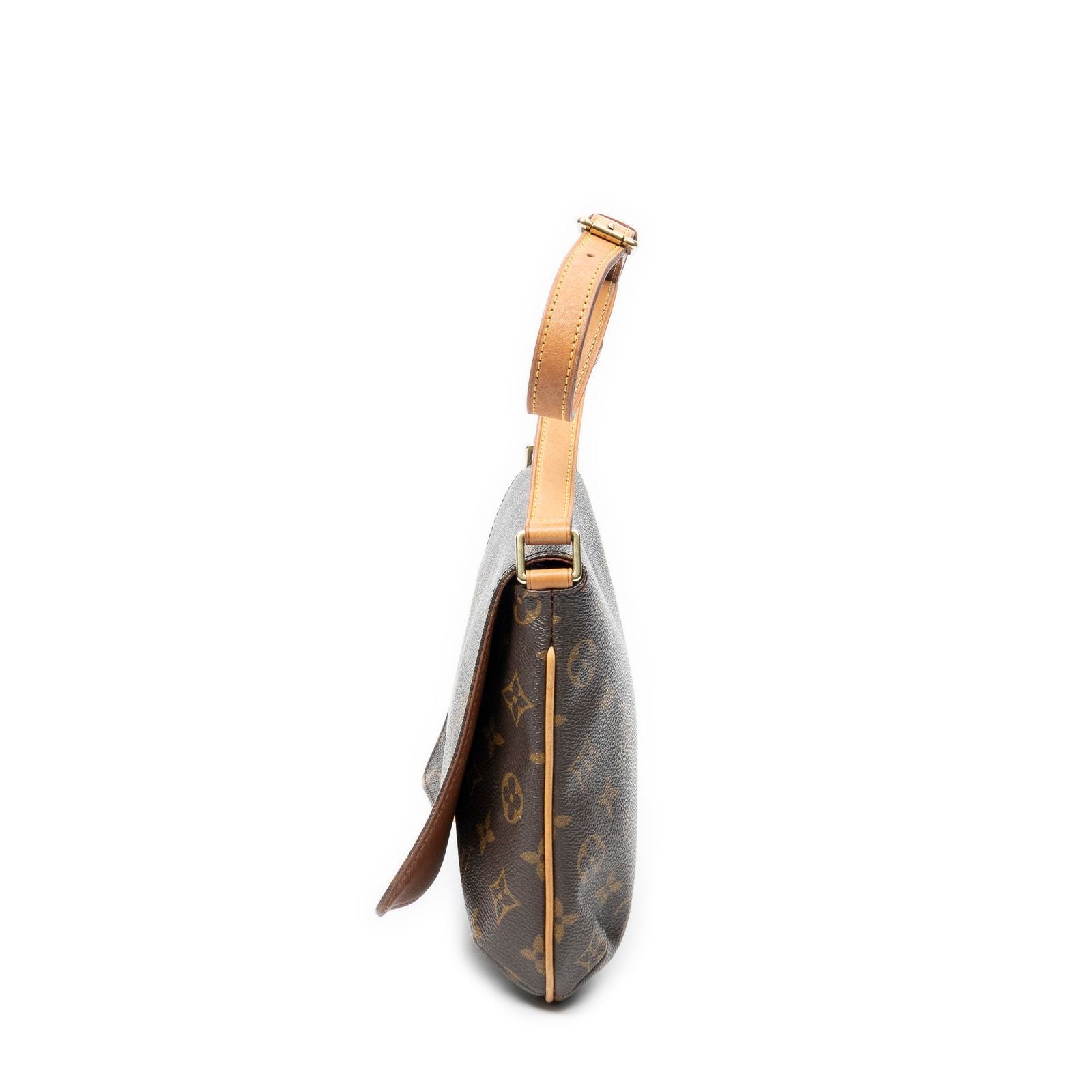 Louis Vuitton Musette Tango Brown Monogram Canvas Shoulder — view 3