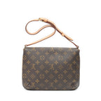 Louis Vuitton Musette Tango Brown Monogram Canvas Shoulder — view 5