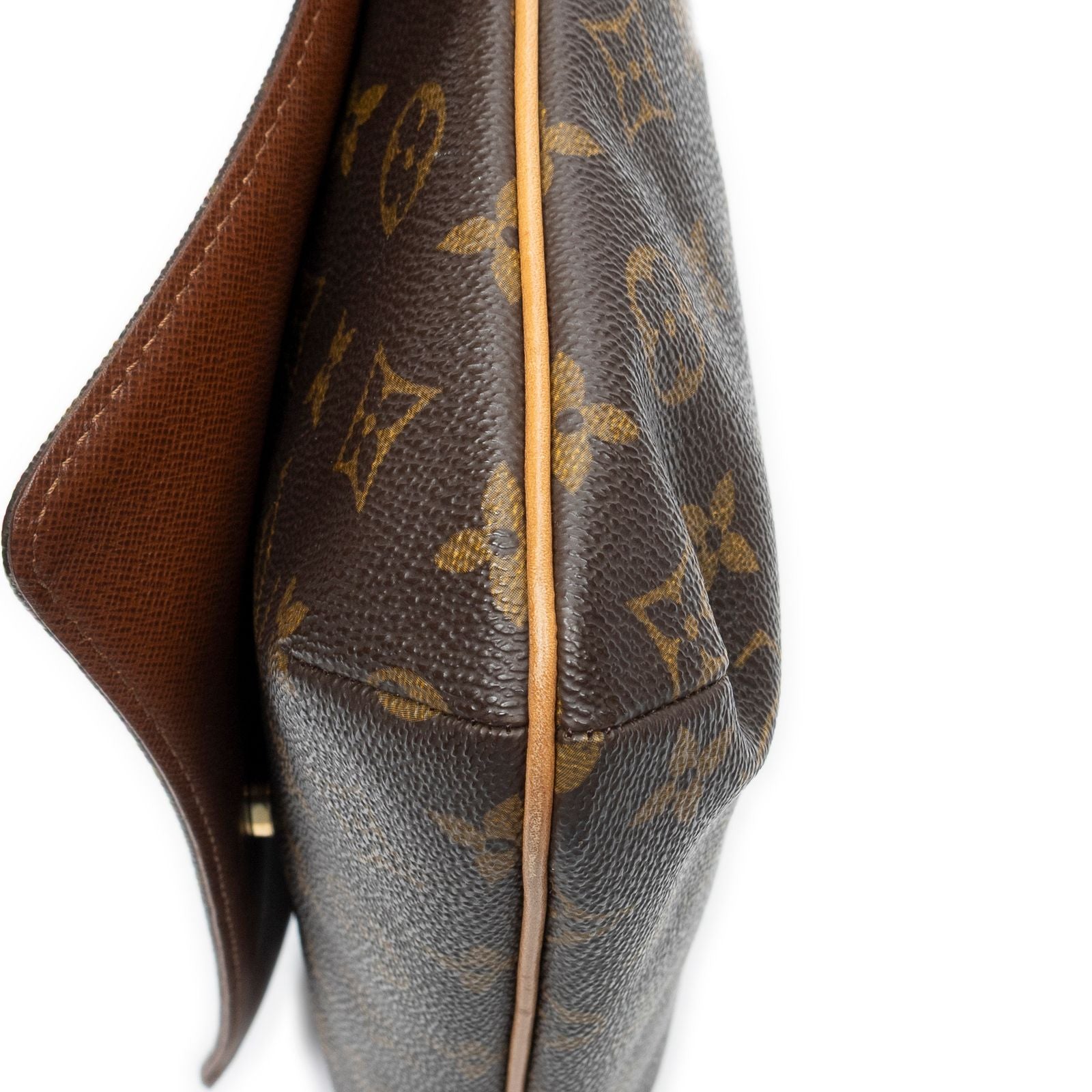 Louis Vuitton Musette Tango Brown Monogram Canvas Shoulder — view 7