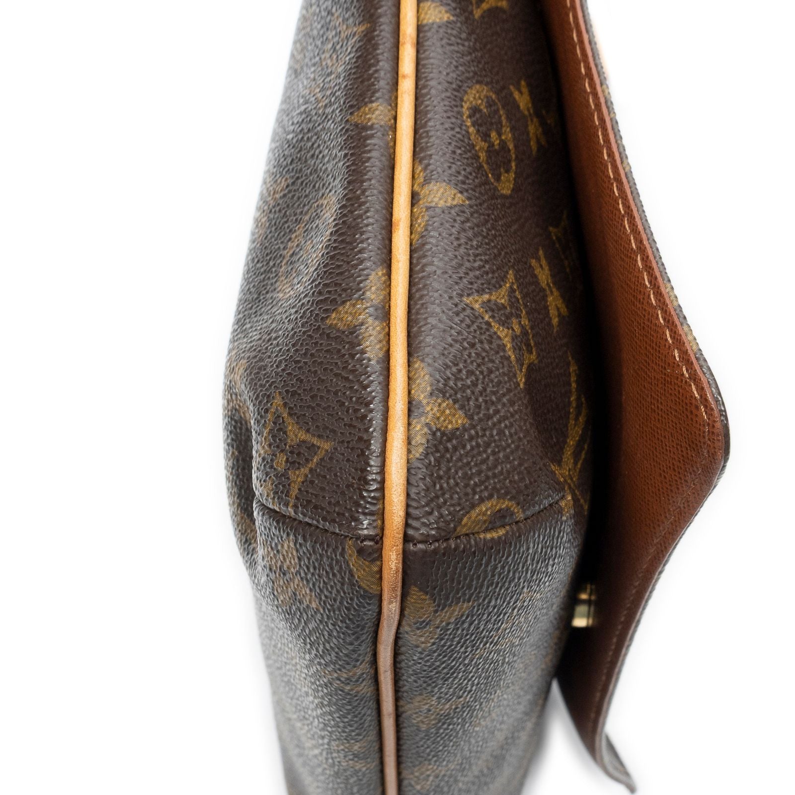Louis Vuitton Musette Tango Brown Monogram Canvas Shoulder — view 8