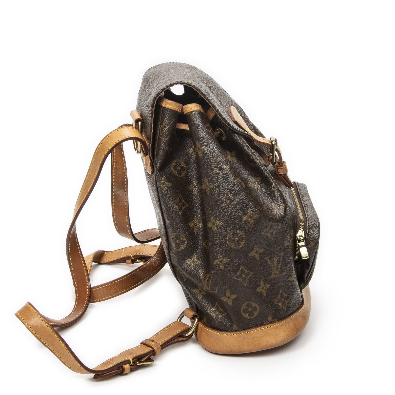 Louis Vuitton Montsouris Brown Monogram Canvas — view 4