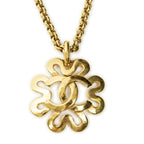 Chanel CC Twisted Flower Necklace — view 2